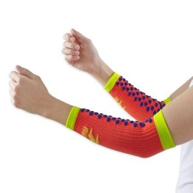 Imagem de Manguito Curto Voleibol Elite Muvin, M, Laranja