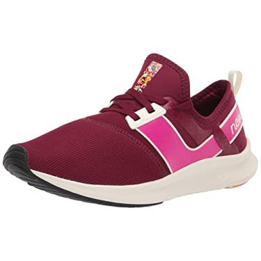 Imagem de New Balance Tênis de treino feminino Nergize Sport V1, granada/rosa gllo, 35 M, Granada/rosa Glo, 5