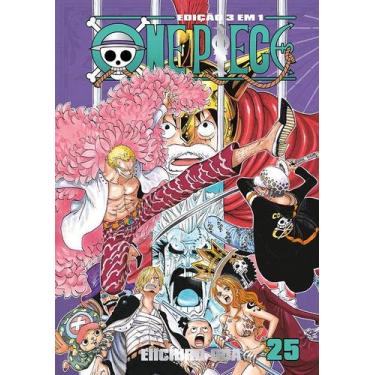 Imagem de Livro - One Piece 3 em 1 Vol. 25