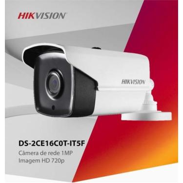 Imagem de Camera Hikvision Bullet DS-2CE16C0T-IT5F 1MP 3.6MM