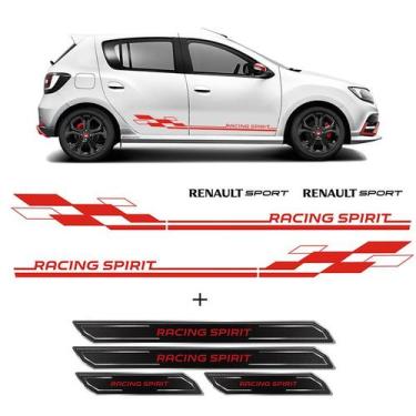 Imagem de Faxa P/ Sandero Logan Racing Spirit Sport Soleira Genérico - SPORTINOX