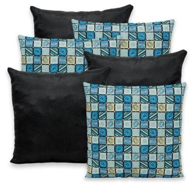 Imagem de Kit 6 Capas de Almofada com Zíper 40cmx40cm Gorgurinho - Dryka Enxovai