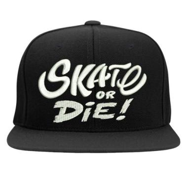Imagem de Boné Bordado - Skate Or Die - Hipercap