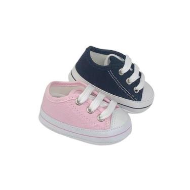 Imagem de Kit Com 2 Pares Sapatinho De Bebê Para Recém Nascido Direto Da Fabrica