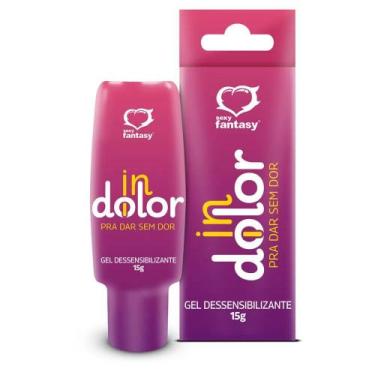 Imagem de Indolor - gel dessensibilizante 15g fantasy - SEXY FANTASY