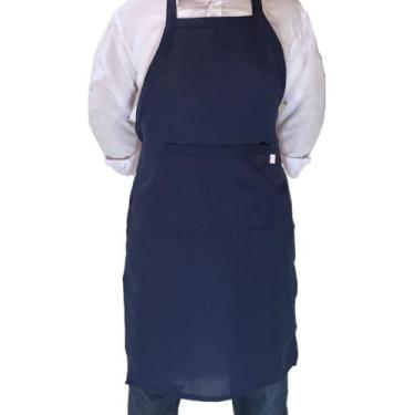 Imagem de KIT 10 pçs Avental Com Bolso Oxford Poli Cores - Armarinho Neves, azul