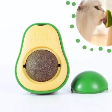 Imagem de Catnip Abacate Brinquedo Interativo para Gatos - Diversão, Alívio de Estresse e Bem-Estar