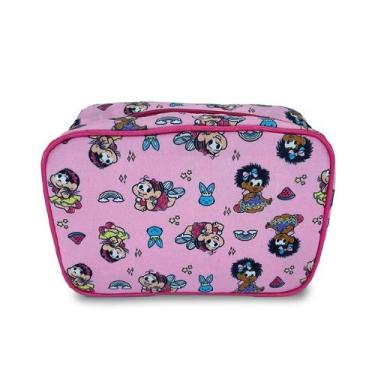 Imagem de Necessaire Retangular Infantil Amigas Princesas - Turma da Mônica - Ka