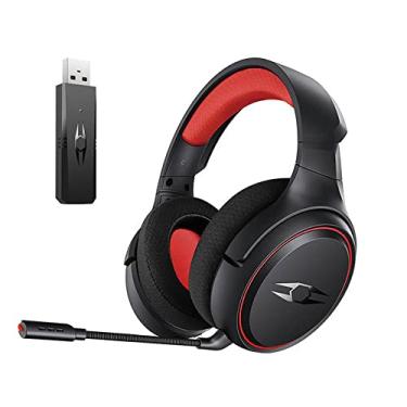 Imagem de NOUS 2.4GHz Wireless Head-mounted Headset Gaming Headset Virtual 7.1 Surround Sound Unidade de driver de 50mm Microfone removível/508