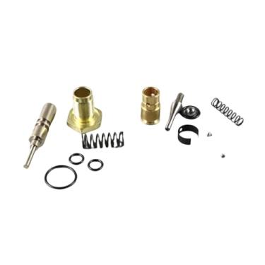 Imagem de harayaa Acessório para empilhadeira hidráulica manual Bomba de óleo Válvula de elevação Empilhadeira Válvula de alívio de pressão Kit de reparo para Noblelift