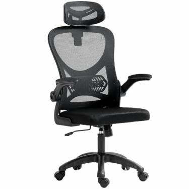 Imagem de Cadeira Escritório Ergonômica Estofado Confortável Office