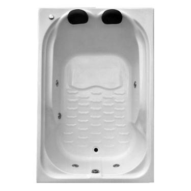 Imagem de Banheira Dupla Cabo Frio COMBATE com hidro em acrílico - Brasil Banhei