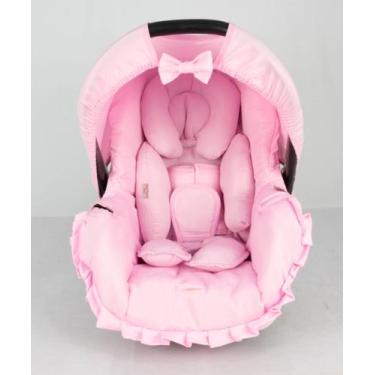 Imagem de Capa de bebê conforto e redutor - rosa bebê - ALAN PIERRE BABY