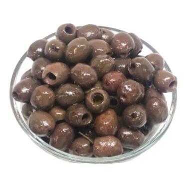 Imagem de Azeitona Preta Sem Caroço Premium - Bacalhau, Azeite & Cia, 1kg