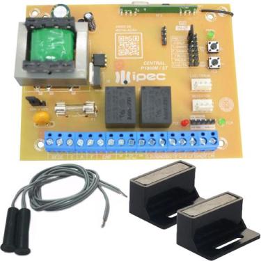 Imagem de Placa Central Motor Portão Sensor DZ Deslizante Tubinho Suporte Com Im