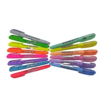 Imagem de Caneta Marca Texto Pilot c/14 cores 8Neon+6Pastel