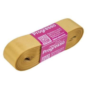 Imagem de Fita Gorgurão Progresso 22mm nº5 - 10m Cor 228 Ouro - 01 unidade - Fit