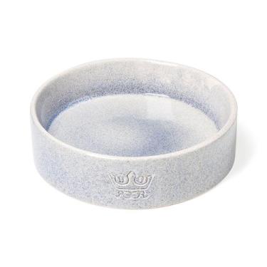 Imagem de Comedouro Em Cerâmica Reto Pote P/ Gato Pet Malhado G - RR4Pets