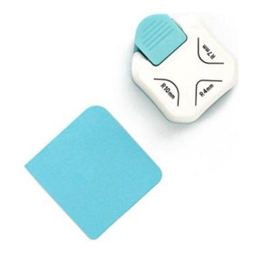 Imagem de Furador Papel Eva Redondo Liso Perfurador Corner Punch Cor Sortido For