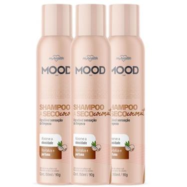 Imagem de Kit 3 Shampoo A Seco Coconut Mood Care 150Ml - My Health
