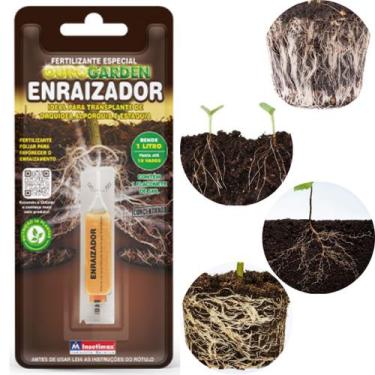 Imagem de Enraizador Mono dose faz 1 Litro trata 15 vasos Insetimax
