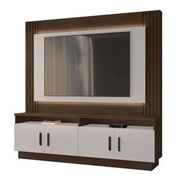 Imagem de Estante Para Tv E Home Regalo - BRYME DECOR, Café Off