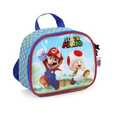Imagem de Lancheira Térmica Escolar Super Mario Bross Original, peça