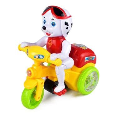 Imagem de Brinquedo Moto Cachorro De Triciclo Empina Com Som Luz - DM TOYS