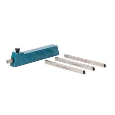 Imagem de Kit Porta Bits 3/8 Para Torno + 4 Bits 3/8 X 4 X 50% Cobalto - HardSte