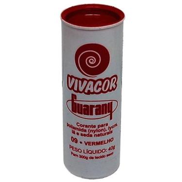Imagem de Corante Guarany Vivacor Vermelho 40g