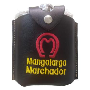 Imagem de Cantil Porta Whisky Móvel Porta Bebida Leve Resistente Com Capa De Cin