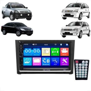 Imagem de Multimidia MP5 2 Din + Moldura Corsa 02/10 Montana 03/15 Meriva 03/13 