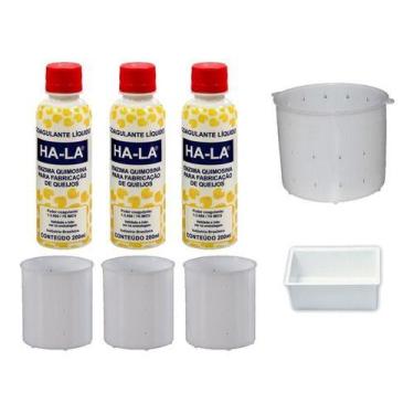 Imagem de 3 Coalhos Hala+ 3 Formas 500g+ 1 Forma 1kg+ 1 Forma 500g Ret - COMBO