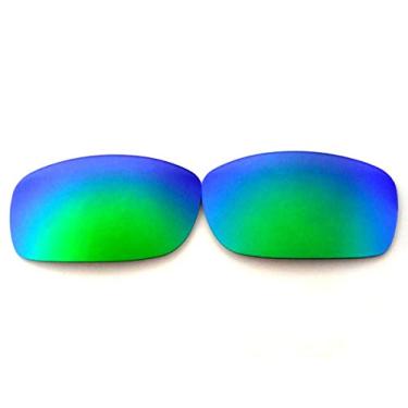 Imagem de Lentes de reposição Galaxy para óculos de sol Oakley Fives Squared Multi-Selection (verde)
