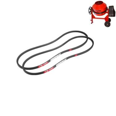 Imagem de Correia industrial em "V" A-47 betoneira 400l Motomil 2 unidades - Von