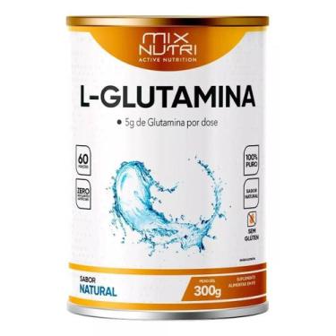 Imagem de Glutamina pura premium mix nutri 300g imunidade fortalecida