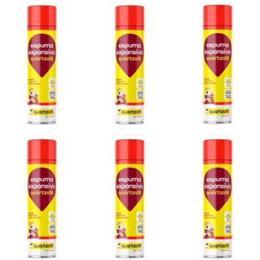 Imagem de Kit 6 Espumas Expansiva Pc 500ml - Quartzolit