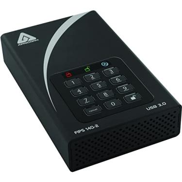 Imagem de Apricorn Aegis Cadlock 12 TB FIPS 140-2 Validado Disco rígido criptografado de 256 bits (ADT-3PL256F-12TB)