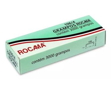 Imagem de Grampos Rocama 106/4 Caixa Com 3000 Grampos