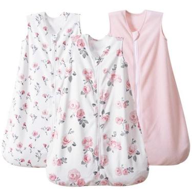Imagem de Cobertor Portátil para Bebê PHF Soft Microfleece - Floral (6 a 12 Mese