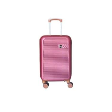 Imagem de Mala de Bordo 10KG ABS Padrão Anac Giratória Viagem Flórida (Vinho)