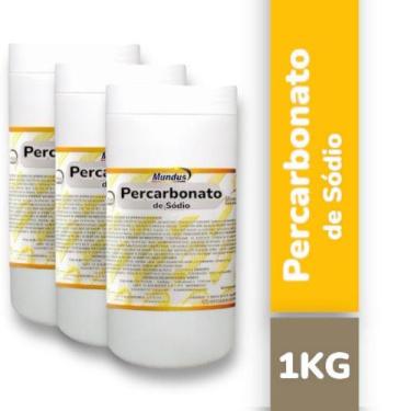 Imagem de Kit 3 Percarbonato de Sódio Mundus 1 Kg