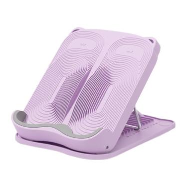 Imagem de Deevoka Placa de alongamento da panturrilha para homens Mulheres Anti -Slip Exercício Tilt Rampa Posca dobrável Placa inclinada para pernas bezerros salto, Tolet