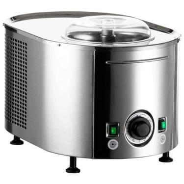 Imagem de Lussino Sorveteira Elétrica, Capacidade 2L, 100W, 110v, MUSSO mini 4080, Cinza escuro