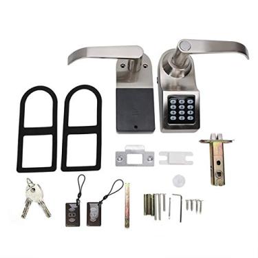 Imagem de Fechadura eletrônica para porta, cartão IC 3 em 1/senha/chave mecânica para casa, escritório, propriedade de aluguel