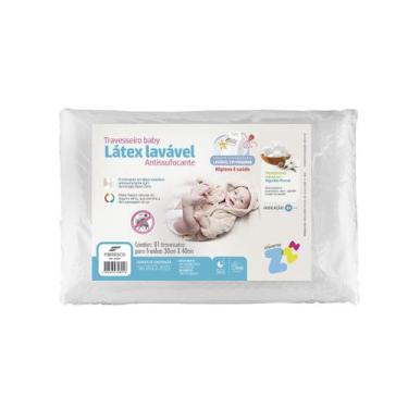 Imagem de Travesseiro Bebe Látex Lavável Antissufocante Fibrasca z4891