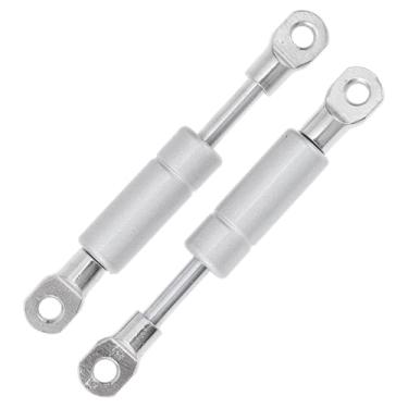 Imagem de X AUTOHAUX Amortecedores a gás de 100 mm/3,94" Molas a gás 67N tom prata aço carbono 2 peças RV caixa de ferramentas tampa caixa de armazenamento capa de porta de armário