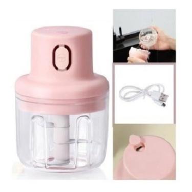 Imagem de Triturador mini processador Alimentos Elétrico 3 Lâminas - ZEM