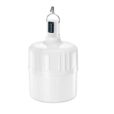 Imagem de Lâmpada De Led Bulbo Recarregavel Portatil Camping Luminária De Emergência De Led Light(DP 18W)