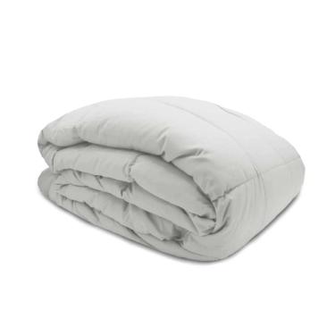 Imagem de Edredom diamond toque plumas queen 2,30MX2,50M - neblina
